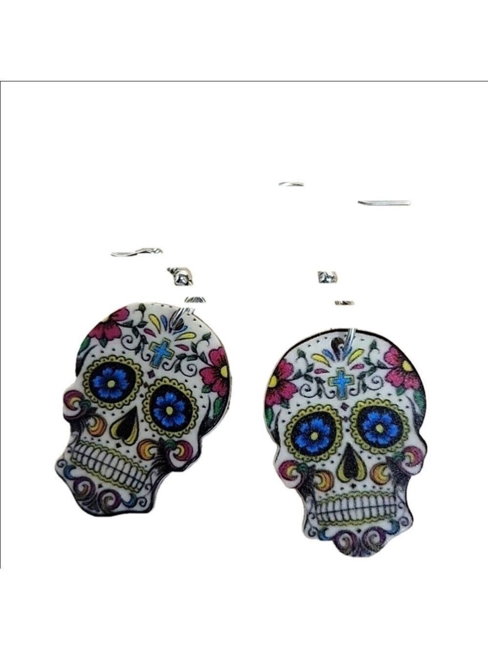 Dia de los Muertos Day of the Dead Earrings